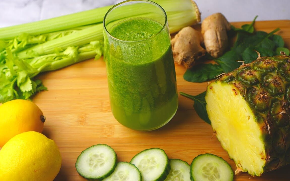 jugo verde para desinflamar