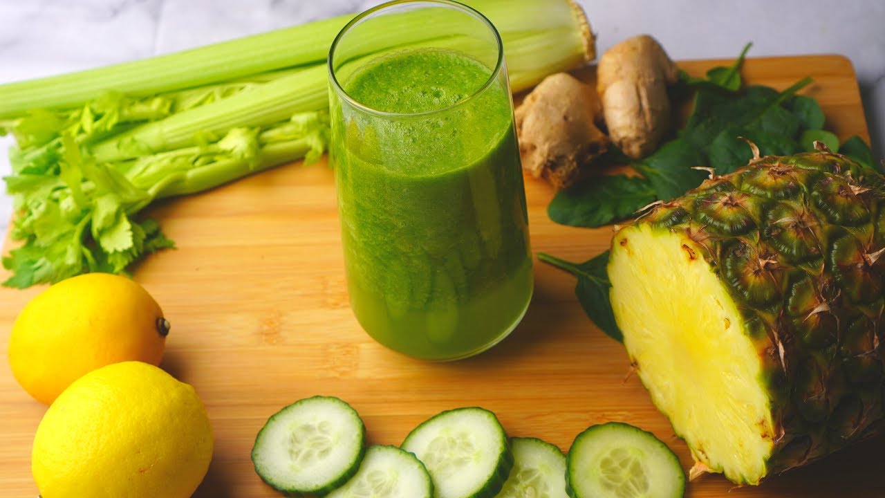 jugo verde para desinflamar